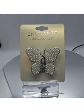 Enchante Butterfly hair clip Nwt